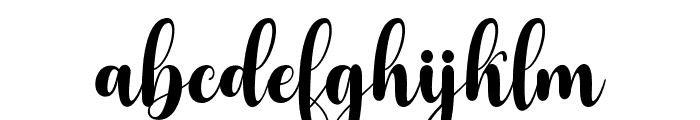 HeyBoho Font LOWERCASE