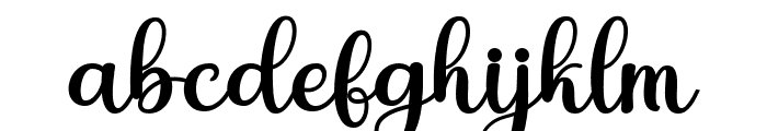HeyCalligraphy Font LOWERCASE