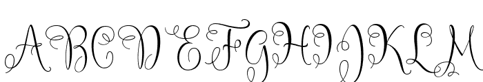 HeyGorgeous Font UPPERCASE