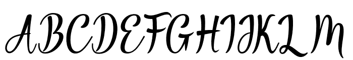 HeyGreysia-Regular Font UPPERCASE