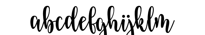 HeyGreysia-Regular Font LOWERCASE