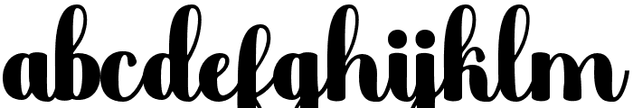 HeyHoney-Regular Font LOWERCASE