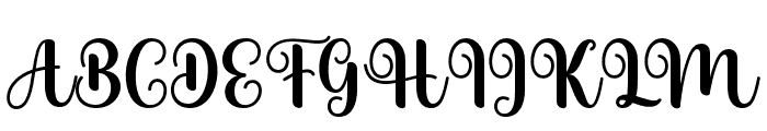 HeyMigola Font UPPERCASE