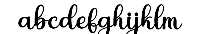 HeySophia Font LOWERCASE