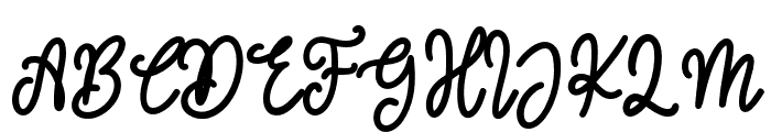 HeySweety-Regular Font UPPERCASE