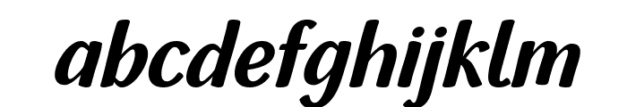 Heyla Italic Font LOWERCASE