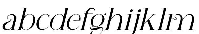 Heyles Italic Font LOWERCASE