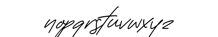 Heylla Ganisto Italic Font LOWERCASE