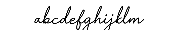 Heyllo Italic Font LOWERCASE