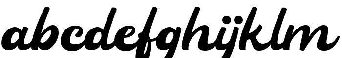 Heylova Script Regular Font LOWERCASE