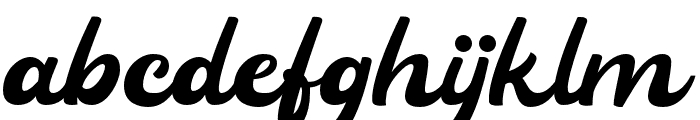 HeylovaScript-Regular Font LOWERCASE