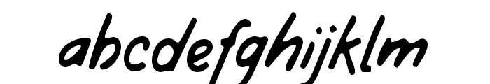 HeynaRegular Font LOWERCASE