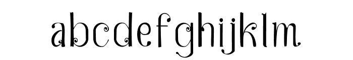 Heywa Font LOWERCASE