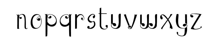 Heywa Font LOWERCASE