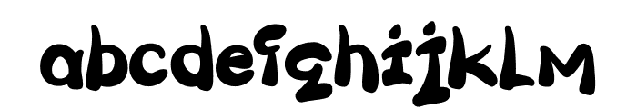 Hezibu Font LOWERCASE