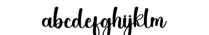 Hi Christmas Font LOWERCASE