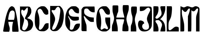 Hiano Display Regular Font LOWERCASE