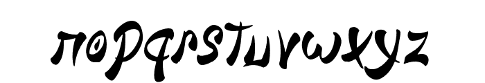 HianyLau-Regular Font LOWERCASE