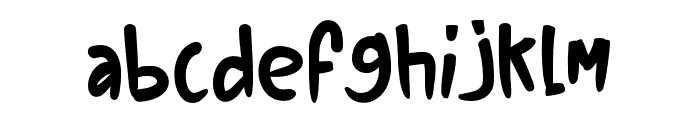 Hibika Font LOWERCASE