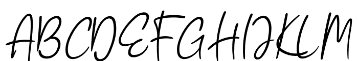Hibiscus Signature Font UPPERCASE