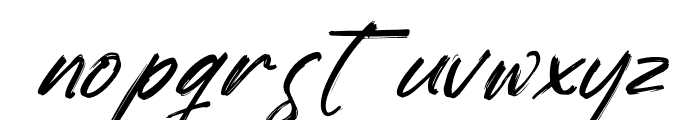 Hickey Italic Font LOWERCASE