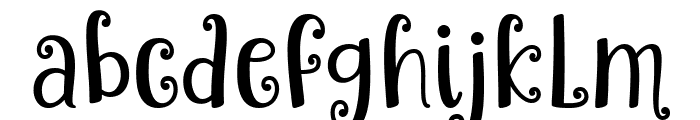 Hidden Magic Font LOWERCASE