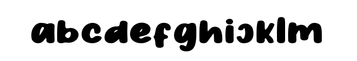 HiddenCocktails-RegularRough Font LOWERCASE