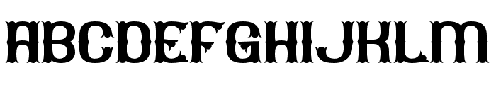 HielsMokedic-Regular Font UPPERCASE