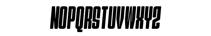 Higed Italic Font UPPERCASE