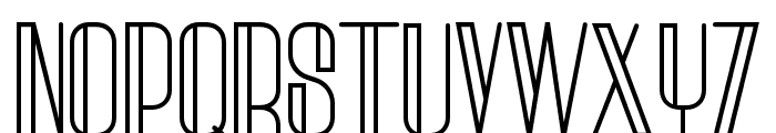 Higest-Regular Font UPPERCASE
