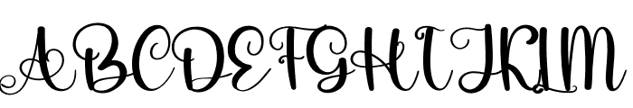 Higgland Font UPPERCASE