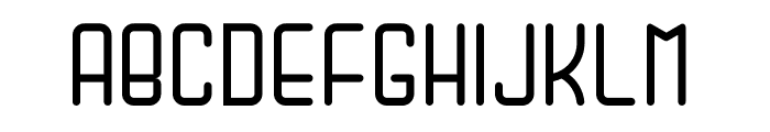 High Asce Font UPPERCASE