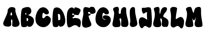 High Damage Font UPPERCASE