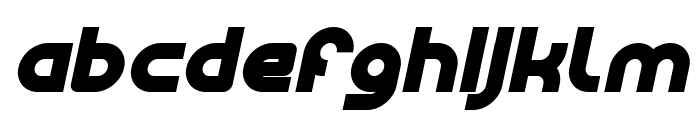 High Flagship Bold Italic Font LOWERCASE