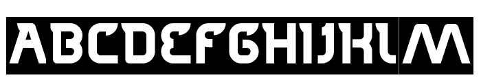 High Flagship-Inverse Font UPPERCASE