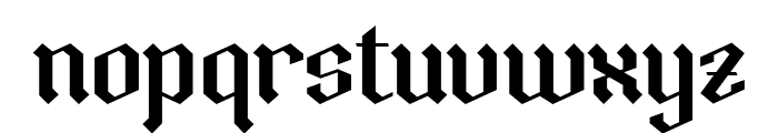 High Rock Font LOWERCASE
