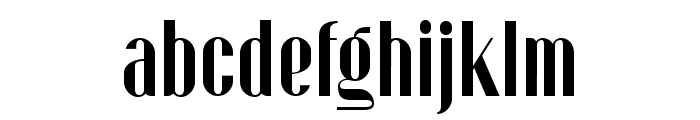 High Sans Serif Font LOWERCASE