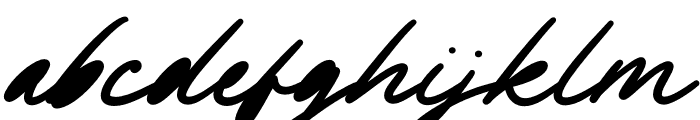 High Society Font LOWERCASE