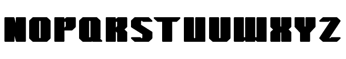 High Speed Bold Font UPPERCASE
