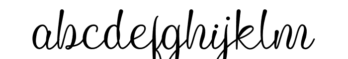 High Springs Font LOWERCASE