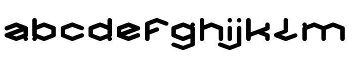 High Tech-Light Font LOWERCASE