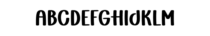High Thinker Font UPPERCASE