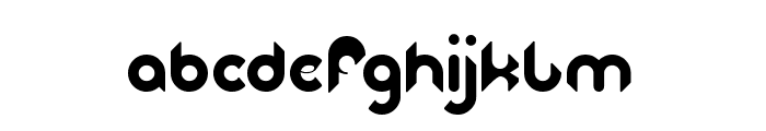 High and Low-Light Font LOWERCASE