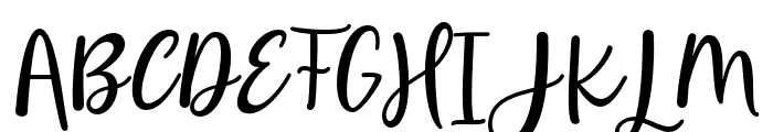 HighHeels-Regular Font UPPERCASE