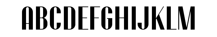 HighSansSerifRegular Font UPPERCASE