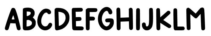 HighSchool Font UPPERCASE