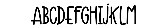 HighSkyM Font UPPERCASE