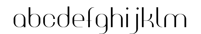 HighSociety Font LOWERCASE