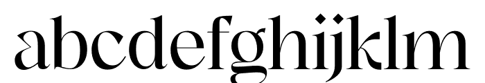 Highbary Sunfest Font LOWERCASE