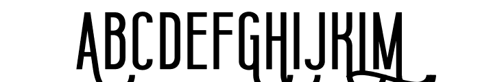 Highdream Font UPPERCASE